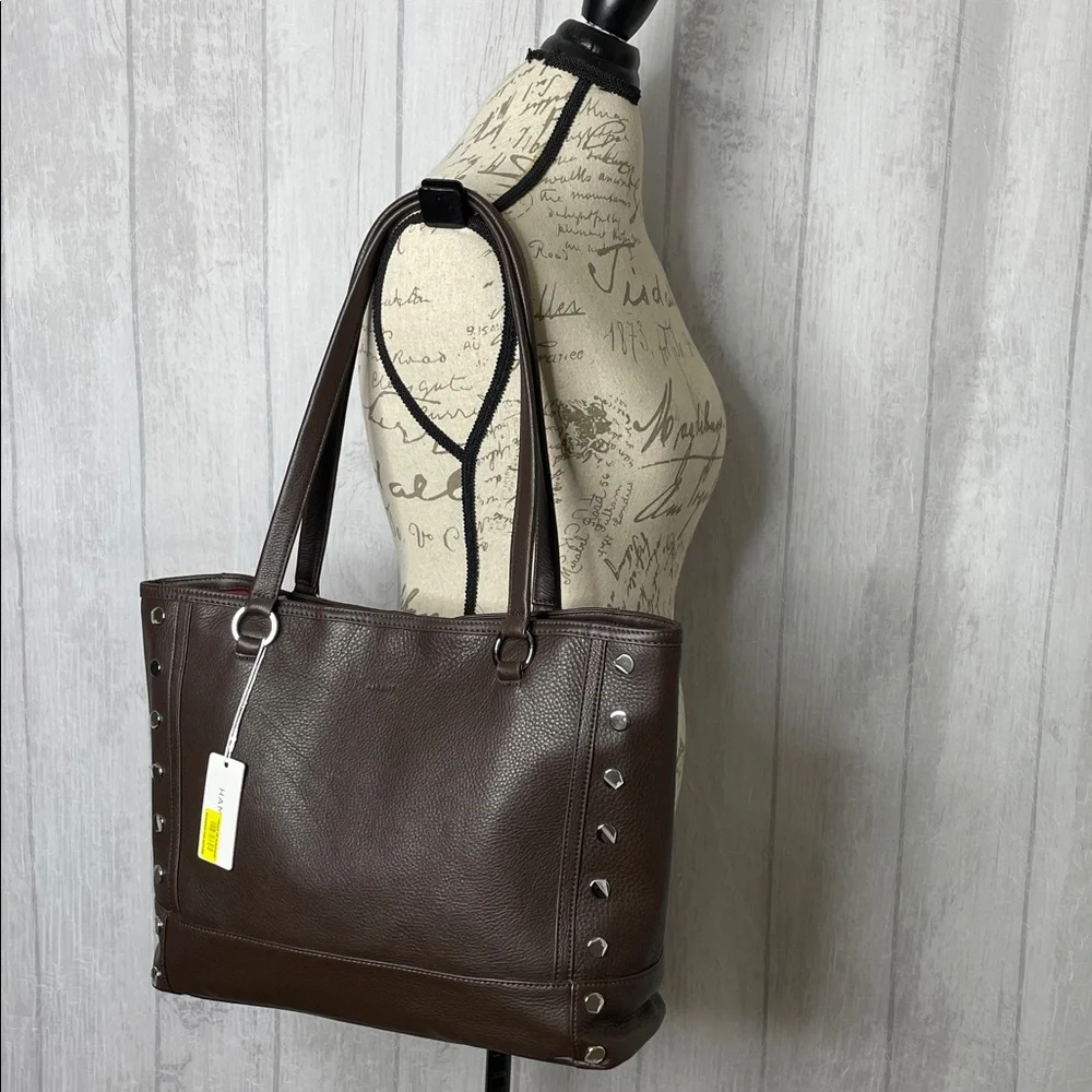 Hammitt Andersen Brown Leather Tote Bag NWT. - Picture 12 of 13